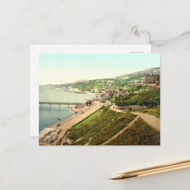 Postal Ventnor II, Isla de Wight, Inglaterra (Anverso/Reverso In Situ)