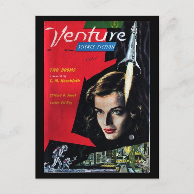 Postal Venture - 1958.7_Pulp Art (Anverso)