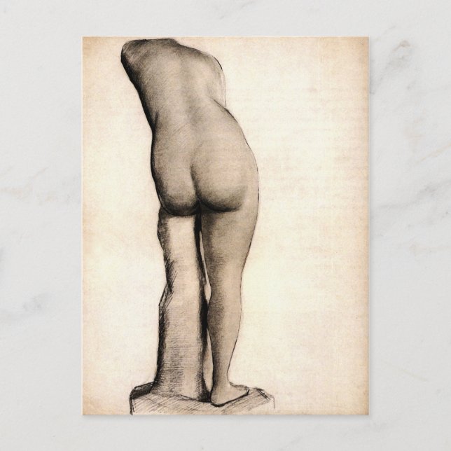 Postal Venus (1886-87) Bella Artes Van Gogh (Anverso)