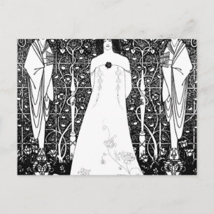 Postal Venus Between Terminal Gods De Aubrey Beardsley