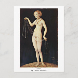 Postal Venus De Lucas Cranach (I)