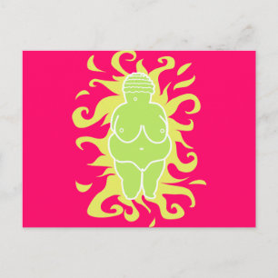 Postal Venus de Willendorf