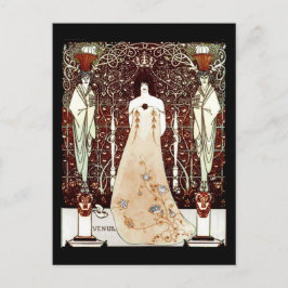 Postal Venus entre dioses terminales
