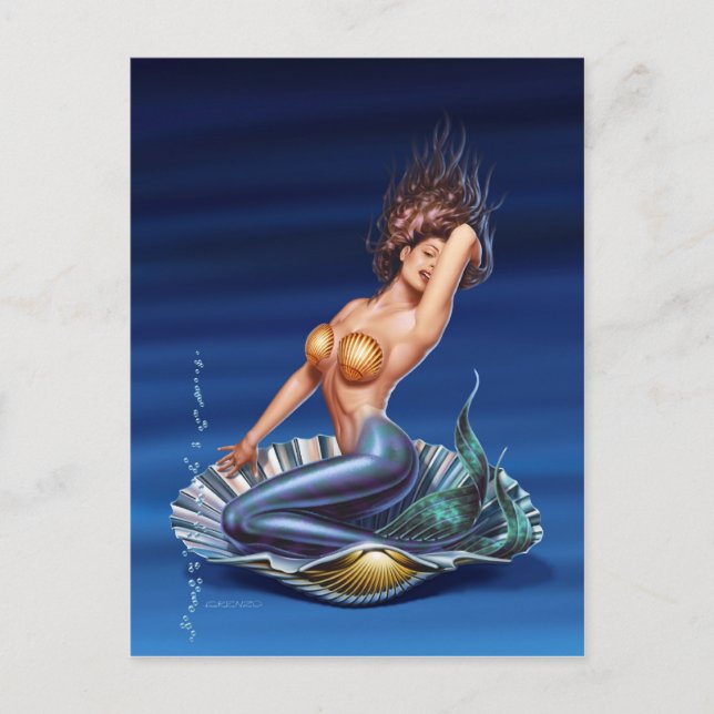 Postal "Venus está de vuelta" (Anverso)