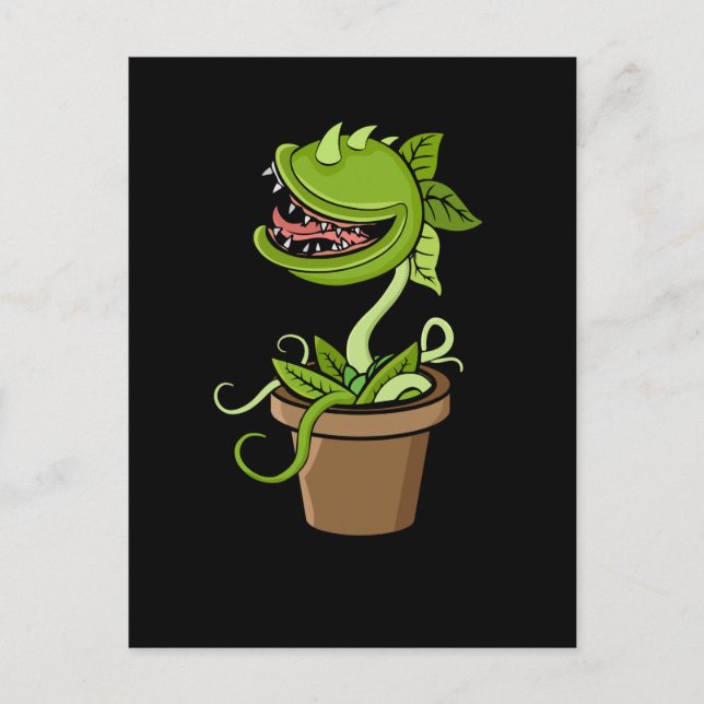 Postal Venus Fly Trap Plant Gift Men Carnivorous Plants (Anverso)