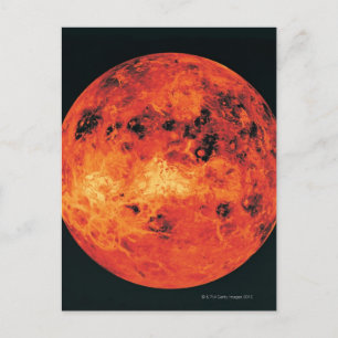 Postal Venus, mapa de radar