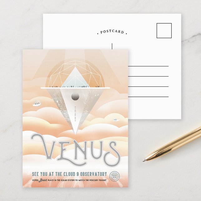 Postal Venus | Visiones del futuro de la NASA (Subido por el creador)