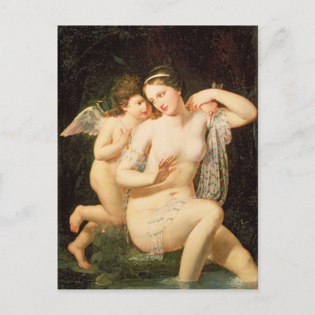 Postal Venus y Cupido (Anverso)