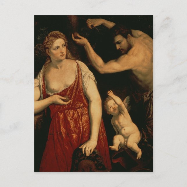 Postal Venus y Marte, años 50 (Anverso)