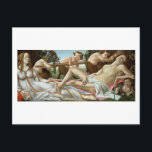 Postal Venus y Marte, c.1485 (tempera y aceite)<br><div class="desc">Número de colección de la imagen:  XIR3459 Venus y Marte,  c.1485 (tempera y aceite en el panel). Botticelli,  tempera y aceite de Sandro (1444/5-1510) en el panel. National Gallery,  Londres,  Reino Unido.  décimo quinto</div>