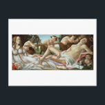 Postal Venus y Marte, c.1485 (tempera y aceite)<br><div class="desc">Número de colección de la imagen:  XIR3459 Venus y Marte,  c.1485 (tempera y aceite en el panel). Botticelli,  tempera y aceite de Sandro (1444/5-1510) en el panel. National Gallery,  Londres,  Reino Unido.  décimo quinto</div>