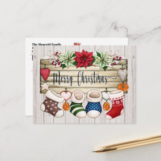 Postal Ver Atrás - Navidades (Anverso/Reverso In Situ)