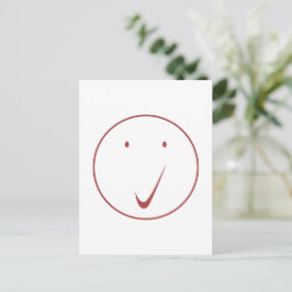 Postal Ver cara - Marcado/Negro.