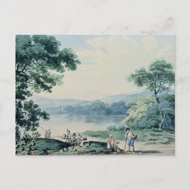 Postal Ver cerca de Virginia, County Cavan (Anverso)