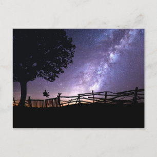 Postal Ver el universo desde un giro