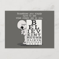 Ver es una gráfica de ojos creyentes