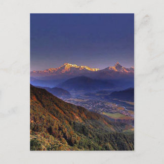 Postal Ver paisaje : HIMALAYA POKHARA NEPAL