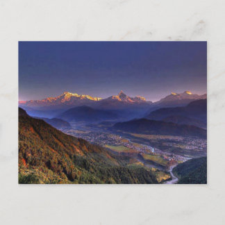 Postal Ver paisaje : HIMALAYA POKHARA NEPAL