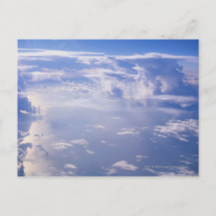 Postal Ver por encima de nube dispersa