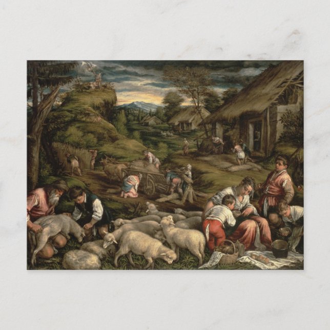 Postal Verano, 1576, (Anverso)