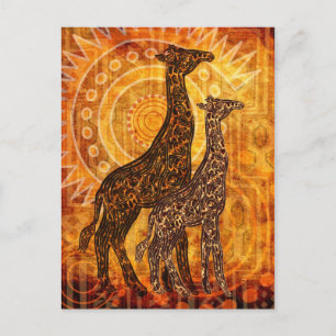 Postal Verano africano