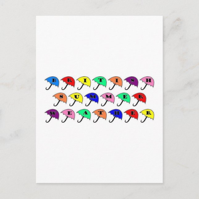 Postal Verano británico (Anverso)