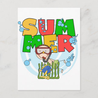 Postal VERANO - Camisetas y regalos para niños bajo el ag