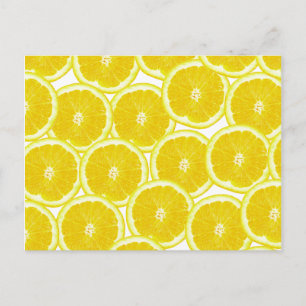 Postal Verano Cítricos Lemon Slices
