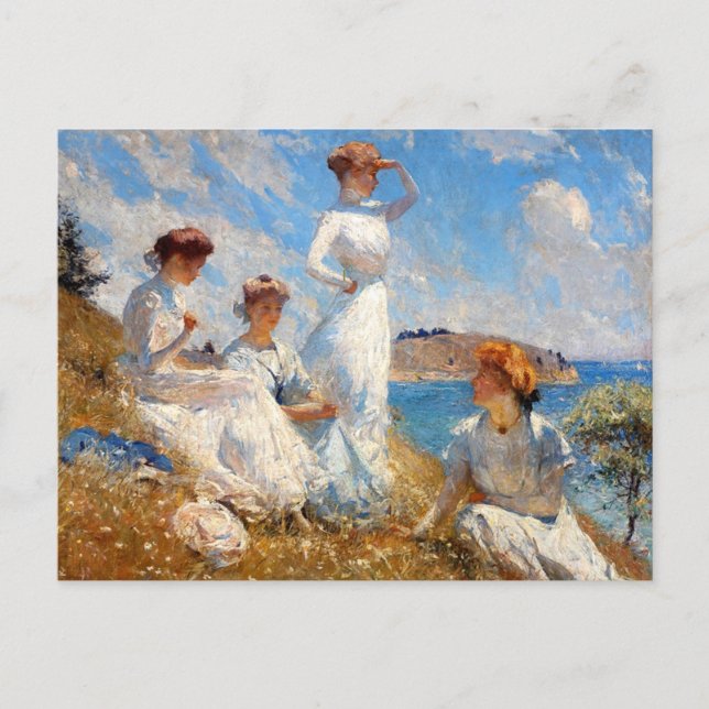 Postal Verano de 1909 (Anverso)