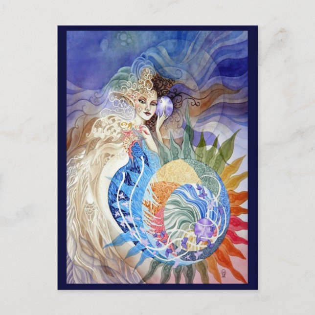 Postal Verano de amor (Anverso)