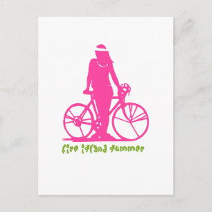 Postal Verano de Isla de Incendios