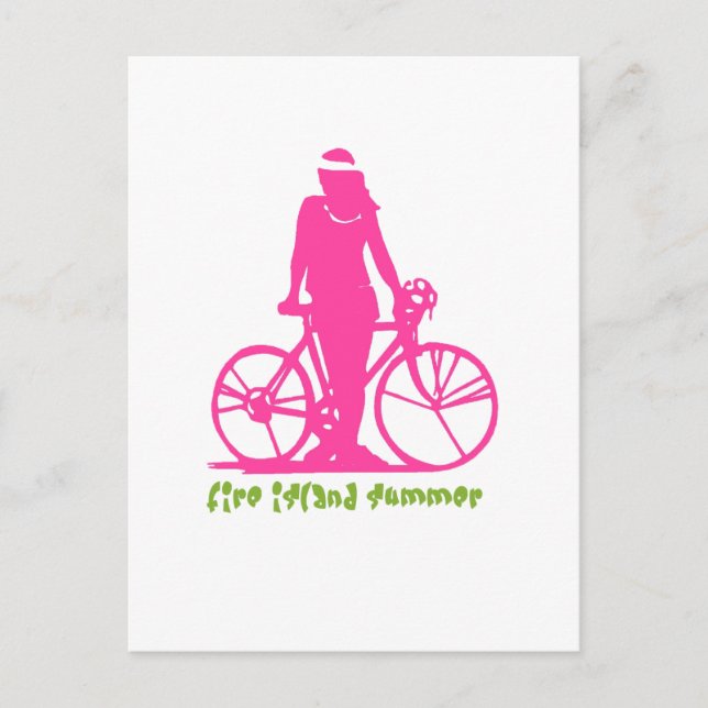 Postal Verano de Isla de Incendios (Anverso)