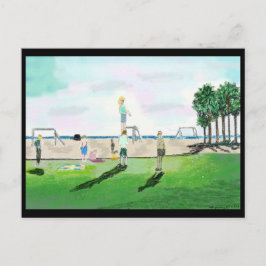 Postal Verano de playa en California