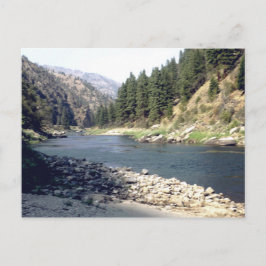 Postal Verano del río Salmon