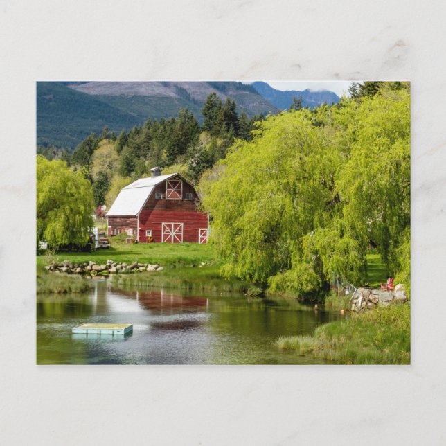 Postal Verano en la granja (Anverso)