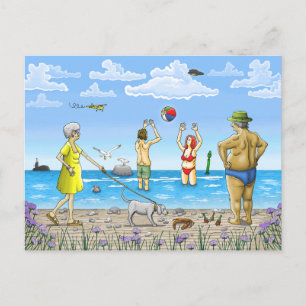 Postal Verano en la playa
