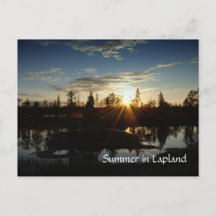 Postal Verano en Laponia - Postcard