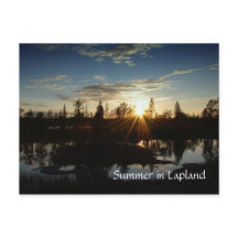 Verano en Laponia - Postcard