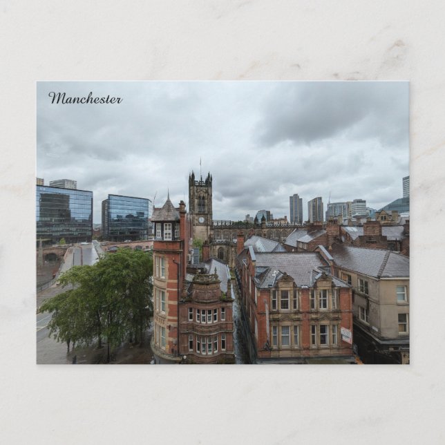 Postal Verano en Manchester (Anverso)