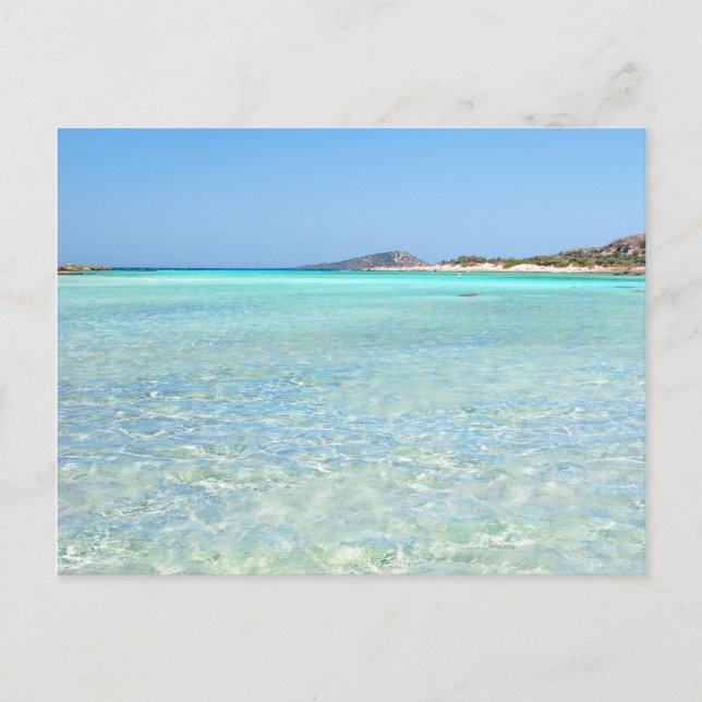 Postal Verano en paraíso (Anverso)