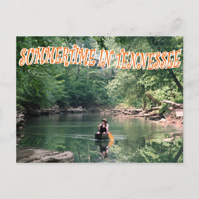 POSTAL VERANO EN TENNESSEE (Anverso)