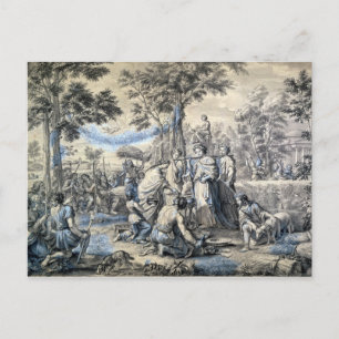 Postal Verano, estudio de una serie de mamáes de tapices
