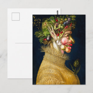 Postal Verano Giuseppe Arcimboldo