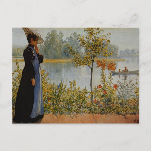 Postal Verano indio (Anverso)