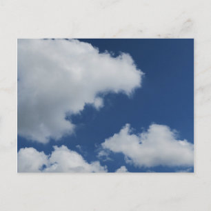 Postal verano, naturaleza, clima, azul, fondo, cielo,