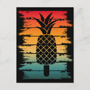 Postal Verano Piña Hielo Gota