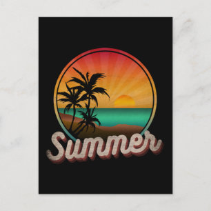 POSTAL VERANO PLAYA VINTAGE