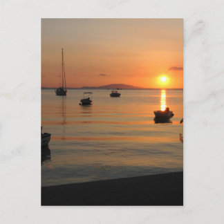 Postal Verano Sunset en Novalja en Croatia