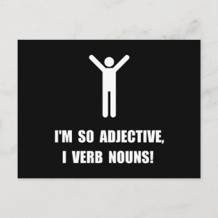 Postal Verbo adjetivo Nouns