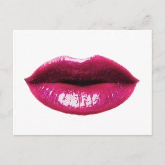 Postal Verdaderos labios